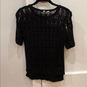 MOTH Black Knit top